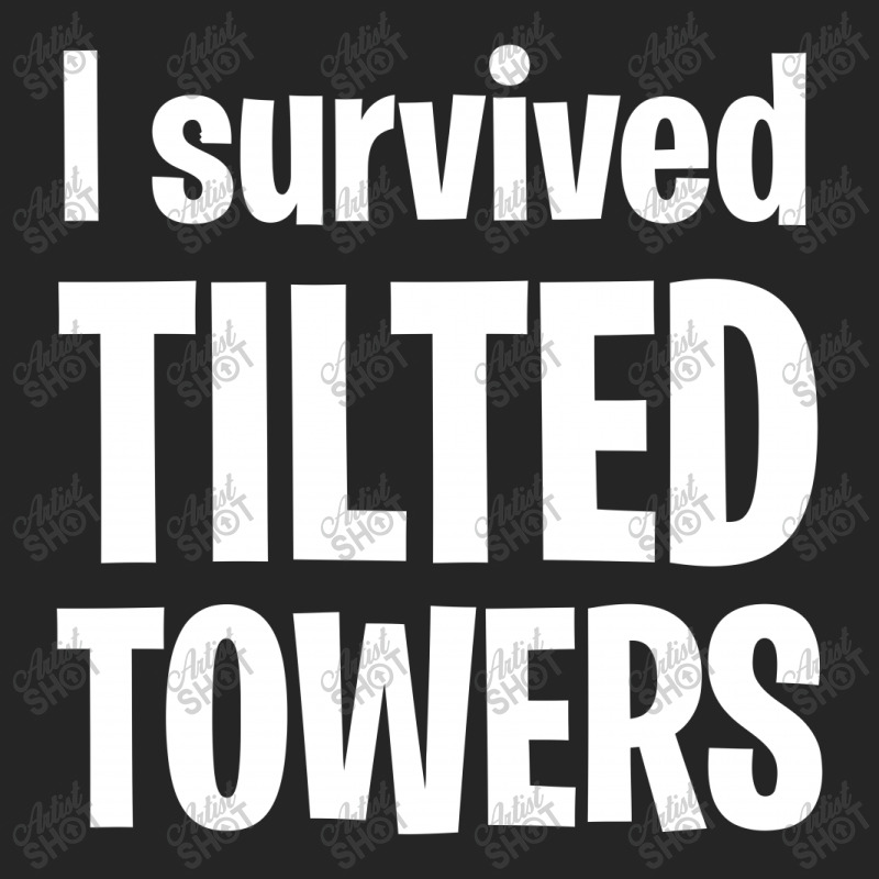 I Survived Tilted Towers (white) Unisex Hoodie | Artistshot