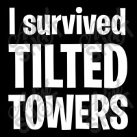 I Survived Tilted Towers (white) Men's Long Sleeve Pajama Set | Artistshot