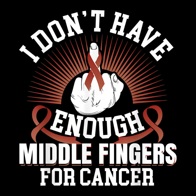 I Don't Have Enough Middle Fingers For Hypopharyngeal Cancer T Shirt Unisex Jogger | Artistshot