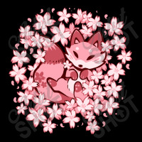 Cherry Blossom Fox V-neck Tee | Artistshot