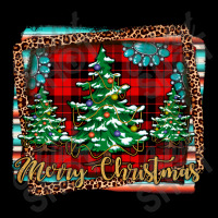 Merry Christmas Background Cropped Sweater | Artistshot