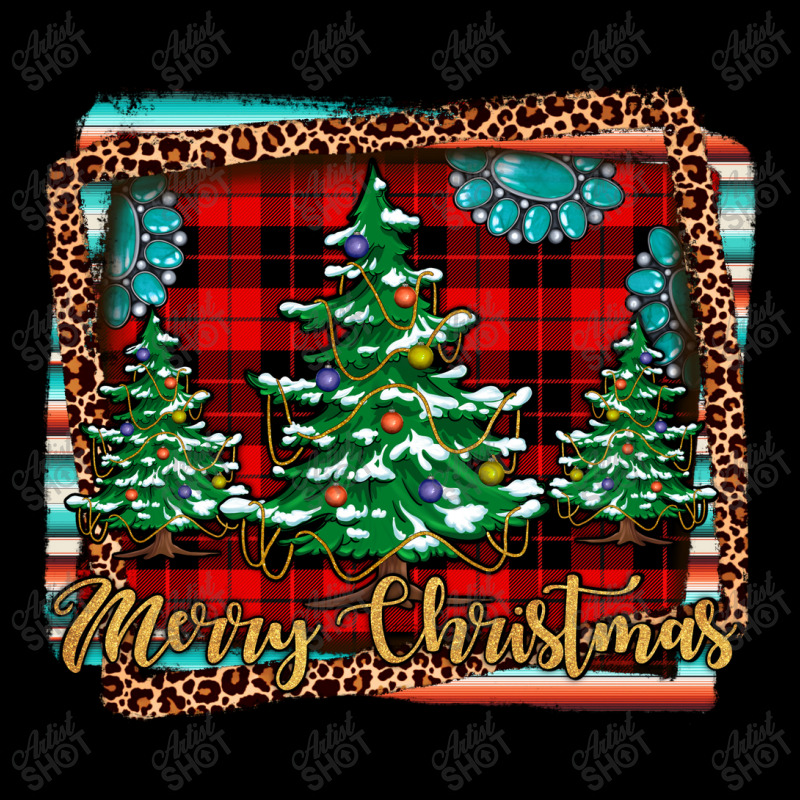 Merry Christmas Background Cropped Sweater | Artistshot