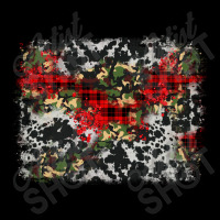 Camouflage Cowhide Christmas Background Cropped Sweater | Artistshot