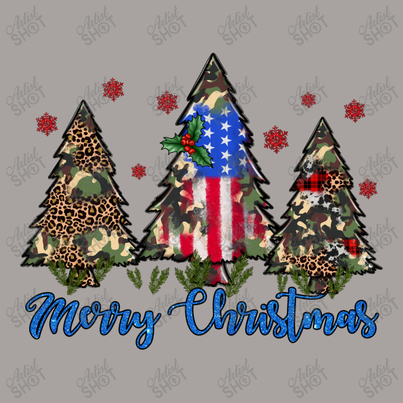 Camouflage Trees Merry Christmas Racerback Tank | Artistshot