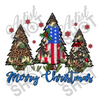 Camouflage Trees Merry Christmas Maternity Scoop Neck T-shirt | Artistshot