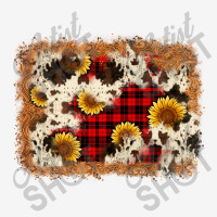 Christmas Cowhide Sunflower Background Camper Cup | Artistshot