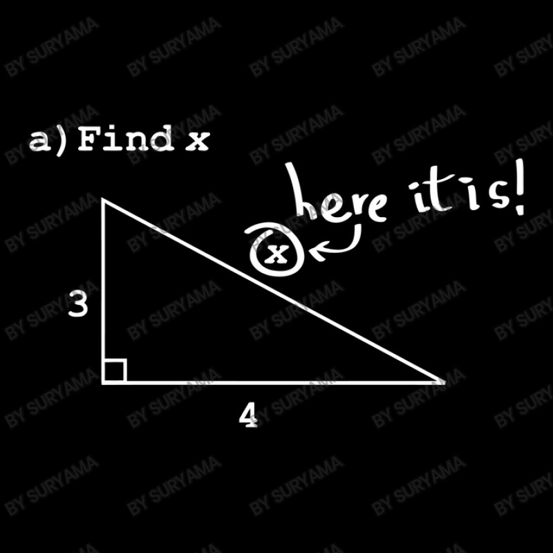 Find X Funny Math Unisex Jogger | Artistshot