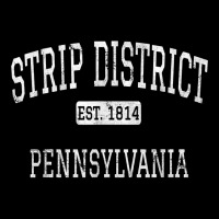 Strip District Pennsylvania Pittsburgh Pa Vintage T Shirt Cropped Sweater | Artistshot