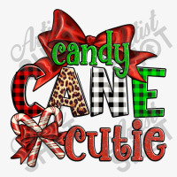 Candy Cane Cutie Christmas Ladies Fitted T-shirt | Artistshot