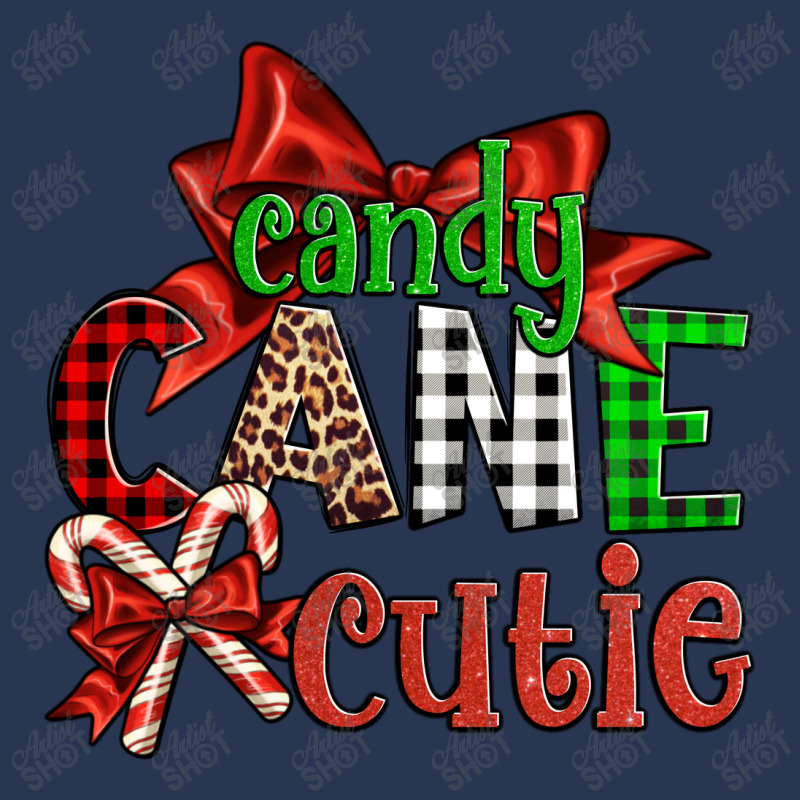 Candy Cane Cutie Christmas Ladies Denim Jacket | Artistshot