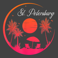 St. Petersburg City Fl Beach Sunset Summer Family Vacation T Shirt Vintage T-shirt | Artistshot