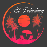 St. Petersburg City Fl Beach Sunset Summer Family Vacation T Shirt Men's Polo Shirt | Artistshot