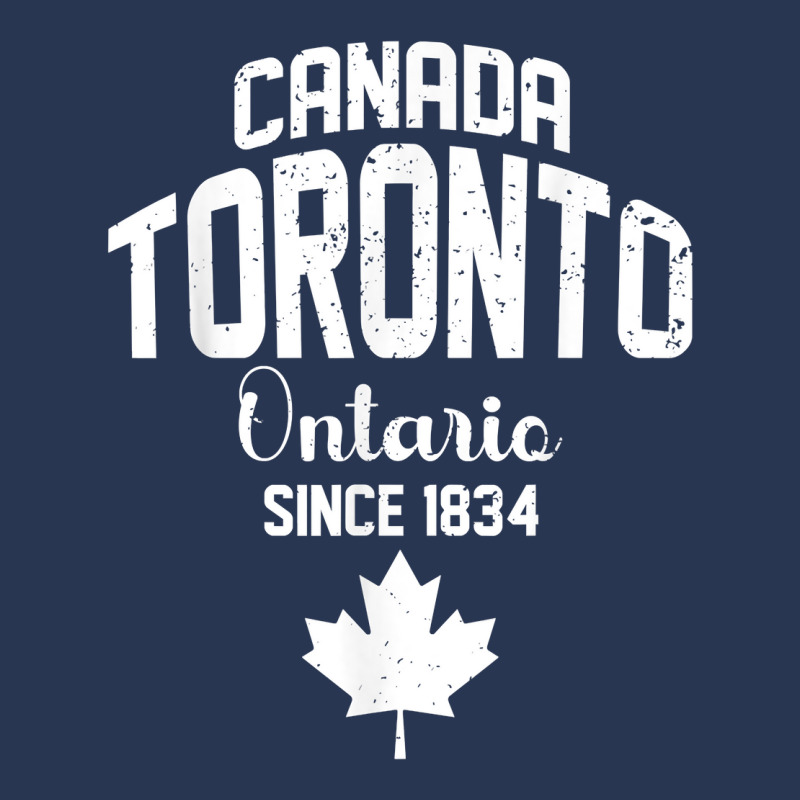 Toronto Ontario 1834 Canada Maple Leaf Canadian T Shirt Ladies Denim Jacket by hustonfkobar3 | Artistshot