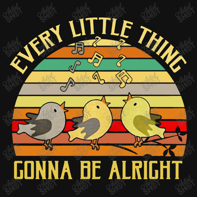 Every Little Thing Is Gonna Be Alright Bird Face Mask | Artistshot
