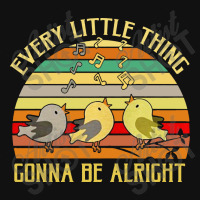 Every Little Thing Is Gonna Be Alright Bird Face Mask Rectangle | Artistshot