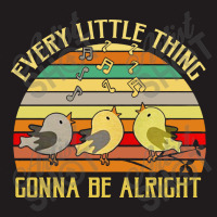 Every Little Thing Is Gonna Be Alright Bird Waist Apron | Artistshot