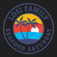 Losi Family Seafood Saturday Premium T Shirt Ladies Polo Shirt | Artistshot