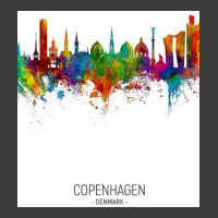 Copenhagen Denmark Skyline Men's Polo Shirt | Artistshot