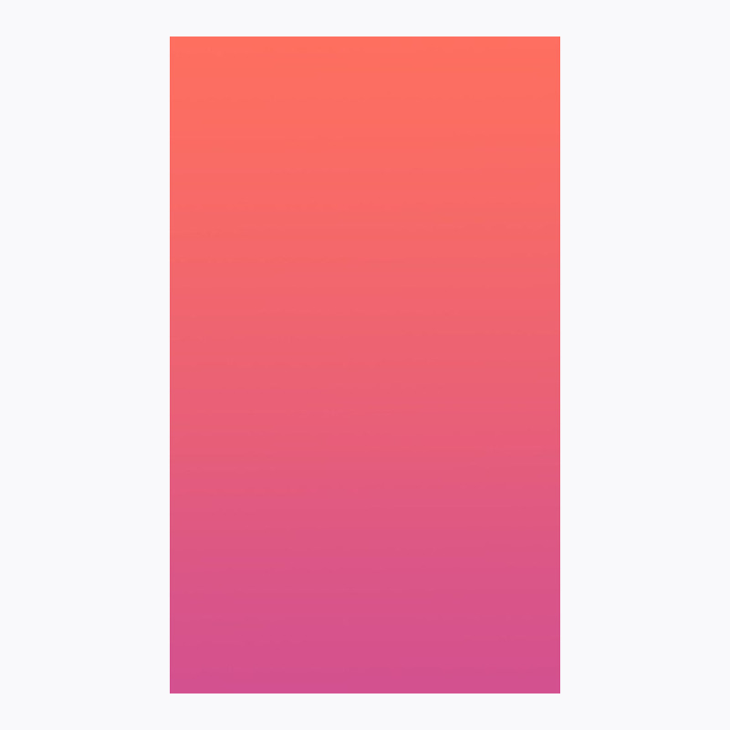 Coral And Pink Gradient T-shirt | Artistshot