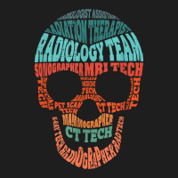 Skull Radiologic Technologist Ct Rt Radiology Sonographer T Shirt Classic T-shirt | Artistshot