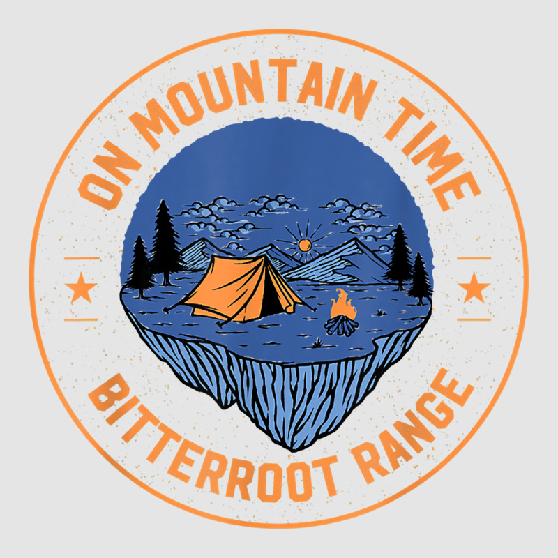 On Mountain Time Bitterroot Range Hiking Idaho Hiker Outdoor T Shirt Exclusive T-shirt by RolaLuken | Artistshot