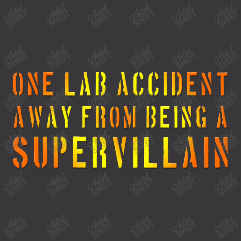 One Lab Accident Away From Being A Supervillain Ladies Curvy T-Shirt by gulatotal | Artistshot