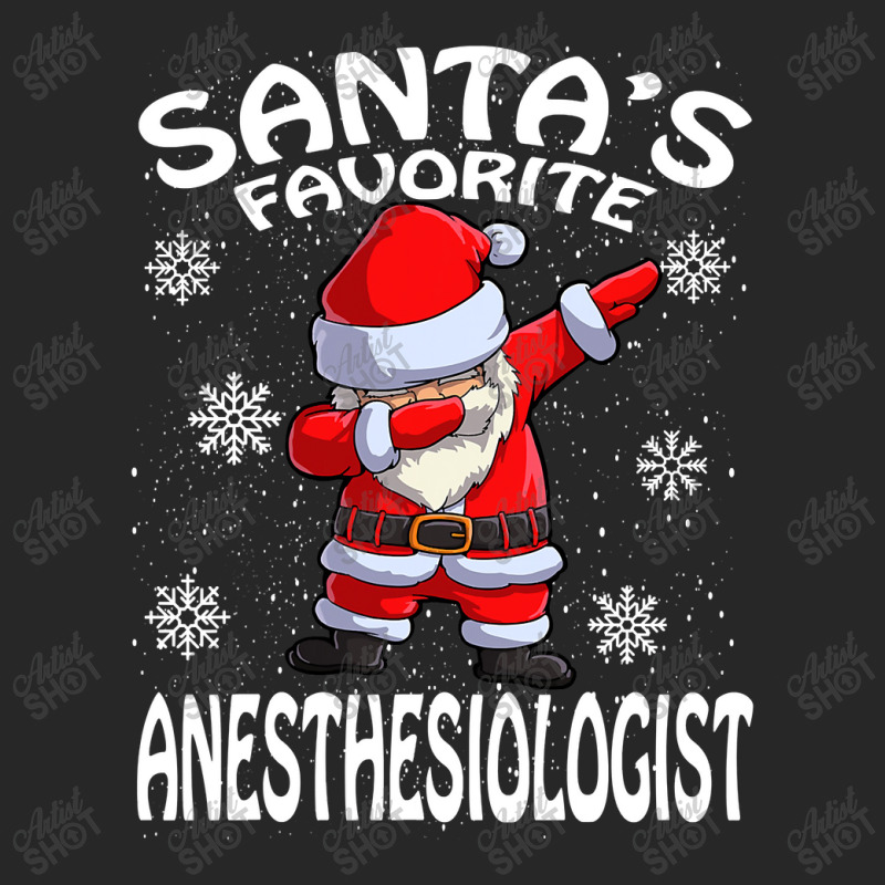 Santa's Favorite Anesthesiologist Christmas T Shirt Women's Pajamas Set | Artistshot