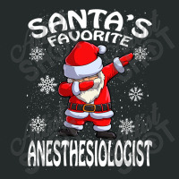 Santa's Favorite Anesthesiologist Christmas T Shirt Women's Triblend Scoop T-shirt | Artistshot