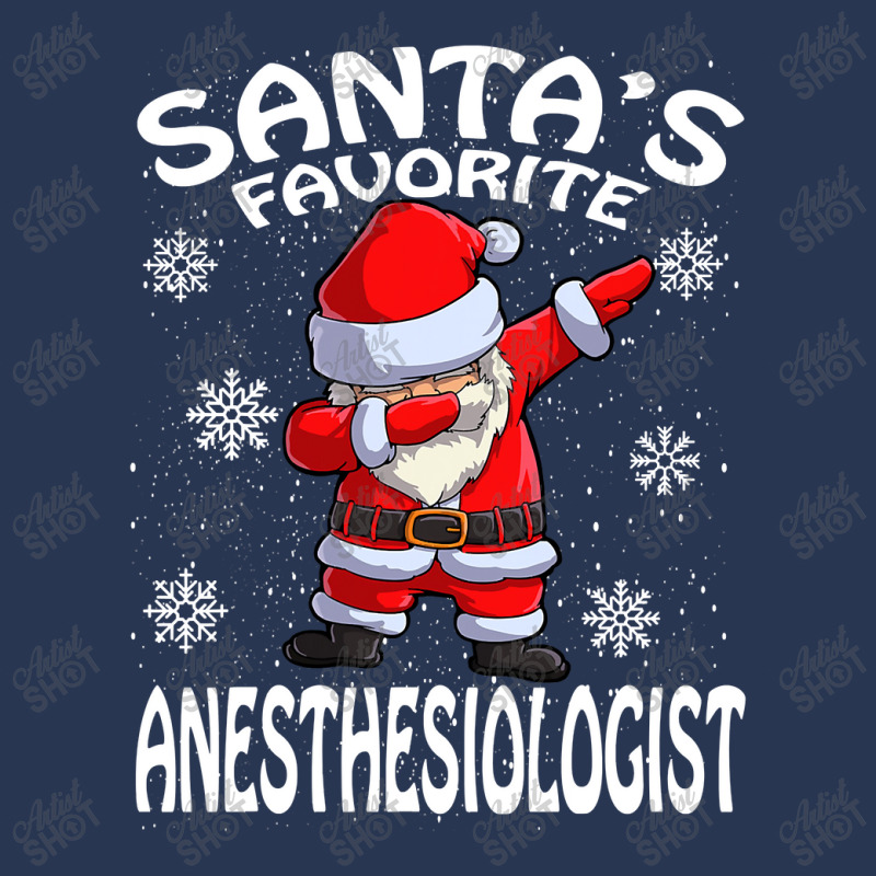 Santa's Favorite Anesthesiologist Christmas T Shirt Ladies Denim Jacket | Artistshot