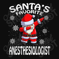 Santa's Favorite Anesthesiologist Christmas T Shirt Crop Top | Artistshot