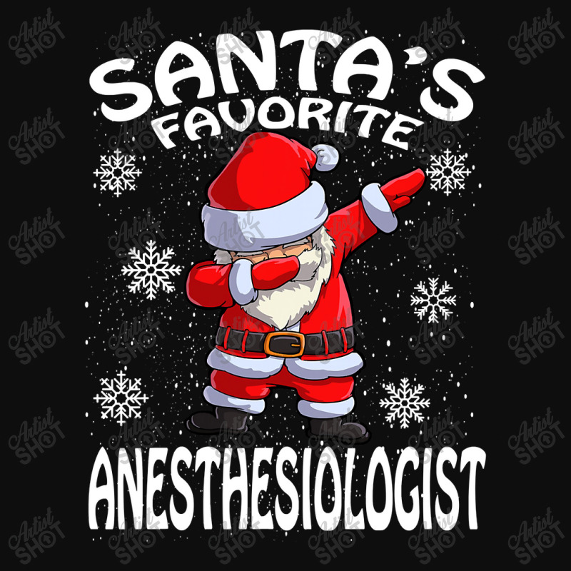 Santa's Favorite Anesthesiologist Christmas T Shirt Crop Top | Artistshot