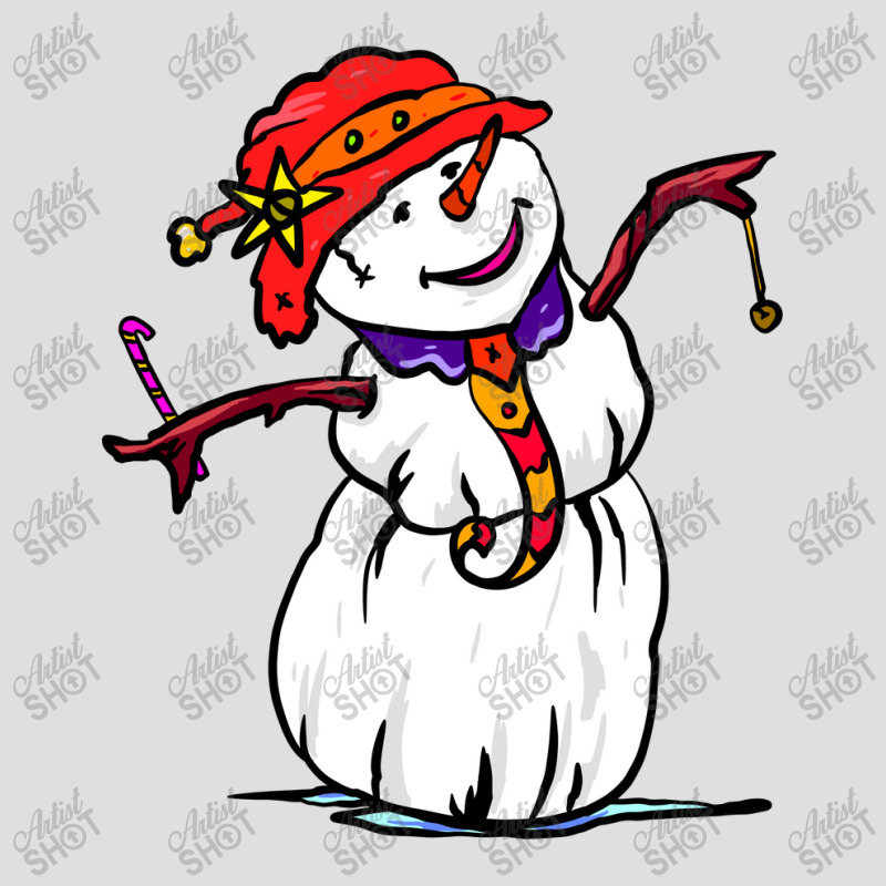 Funny Christmas Snowman Wearing Santa Hat V-neck Tee | Artistshot