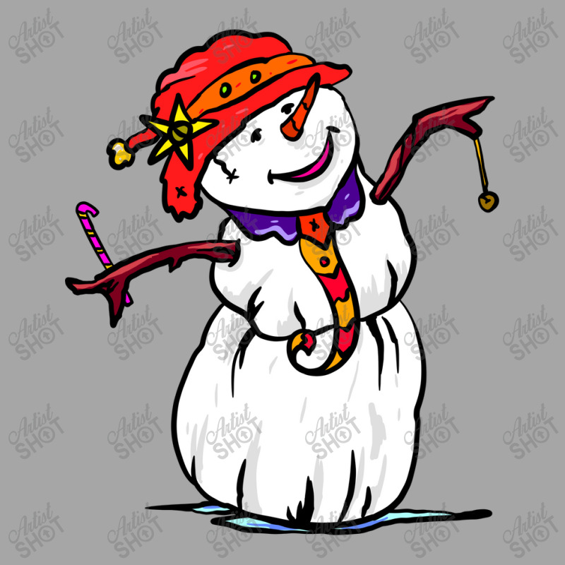 Funny Christmas Snowman Wearing Santa Hat Men's Polo Shirt | Artistshot