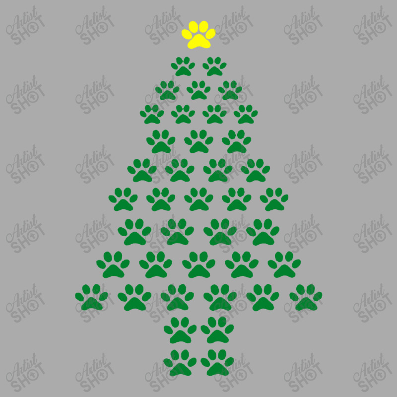 Funny Christmas Tee Paw Print Xmas T-shirt | Artistshot