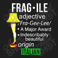 Funny Christmas Fragile Major Award Leg Lamp Classic T-shirt | Artistshot