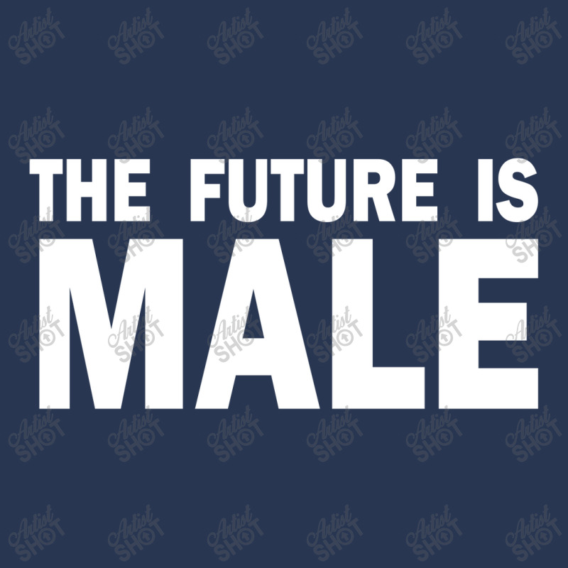 The Future Is Male Men Denim Jacket | Artistshot