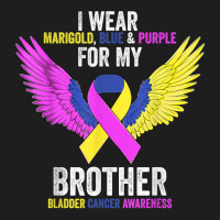 I Wear For My Brother Bladder Cancer Awareness Month T Shirt Classic T-shirt | Artistshot