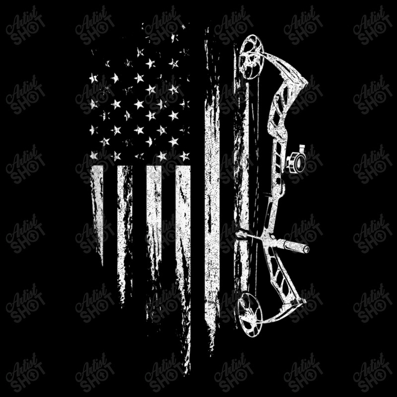 American Flag Bowhunting Bow Archery Gift For Deer Hunter T Shirt Pocket T-shirt | Artistshot