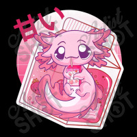 Axolotl Pastel Goth Strawberry Milk Shake Anime Japanese Premium T Shi Adjustable Cap | Artistshot