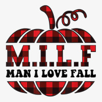 Leopard Milf Man I Love Fall Funny Woman Autumn Seasons T Shirt Ladies Fitted T-shirt | Artistshot