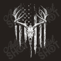 Deer Hunting American Flag Bowhunting Whitetail Bow Hunter T Shirt Tank Top | Artistshot