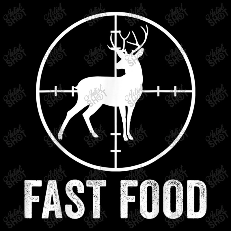 Deer Hunting Funny Hunter Gun Deer Fast Food T Shirt Pocket T-shirt | Artistshot