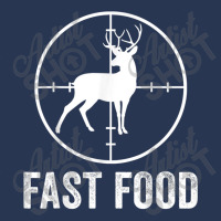 Deer Hunting Funny Hunter Gun Deer Fast Food T Shirt Men Denim Jacket | Artistshot