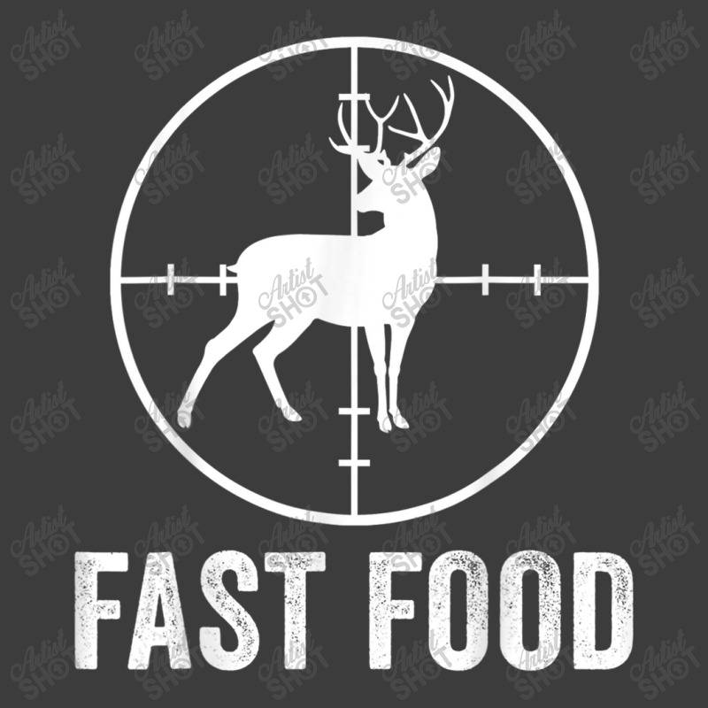 Deer Hunting Funny Hunter Gun Deer Fast Food T Shirt Men's Polo Shirt | Artistshot