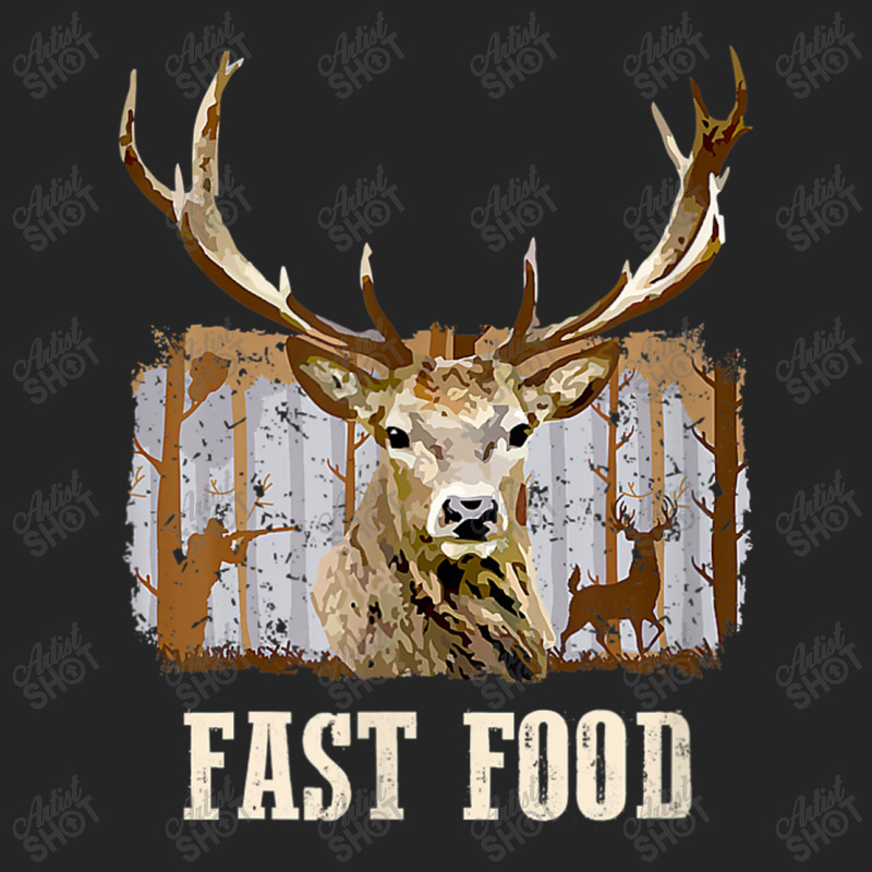 Funny Deer Hunting Season Fast Food Hunter T Shirt Unisex Hoodie | Artistshot