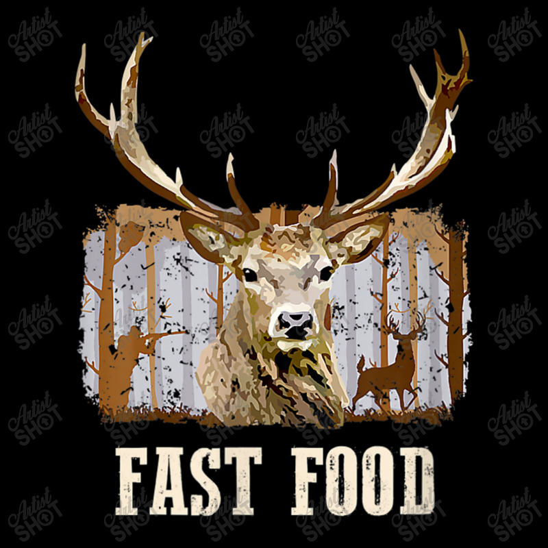 Funny Deer Hunting Season Fast Food Hunter T Shirt Long Sleeve Shirts | Artistshot