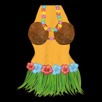 Hula Dancer Shirt Lei Flowers Coconut Bra Grass Skirt Unisex Jogger | Artistshot