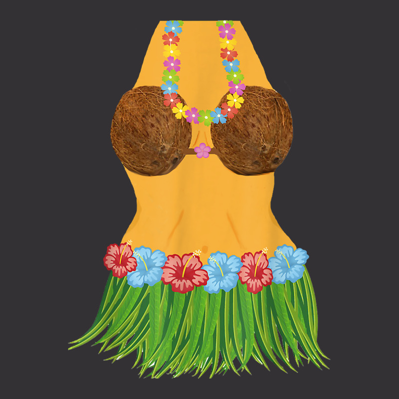 Hula Dancer Shirt Lei Flowers Coconut Bra Grass Skirt Vintage Hoodie And Short Set | Artistshot