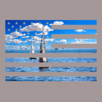 Sail Boats On American Flag  Usa Sailing  Sailor T Shirt Vintage Short | Artistshot