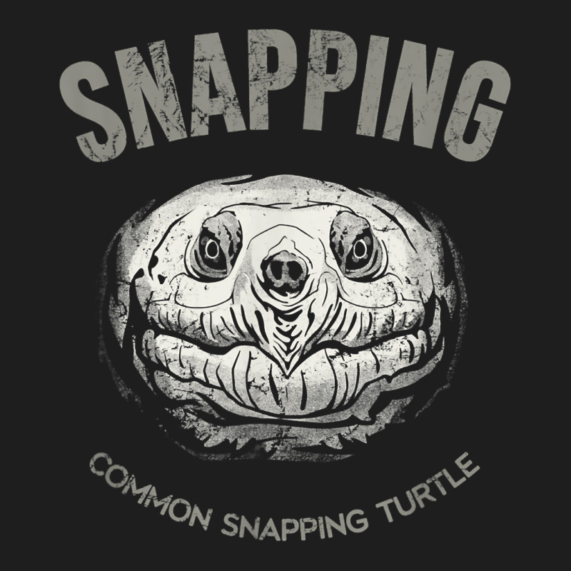 Common Snapping Turtle, Vintage Design For Reptile Lovers T Shirt Classic T-shirt | Artistshot